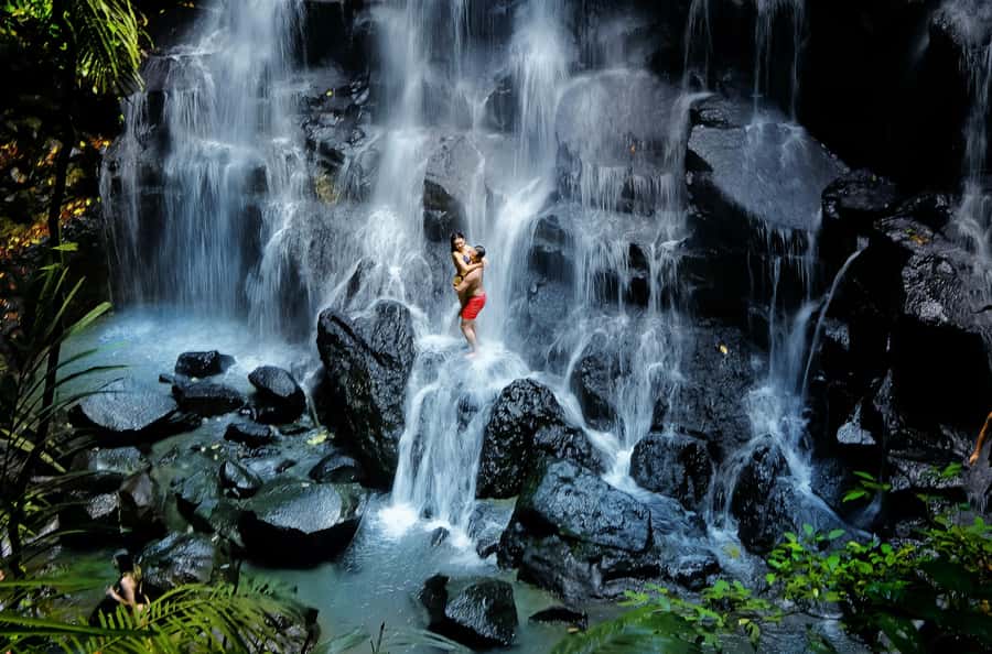 Ubud: Rice Terrace, Holy Water Temple & Waterfalls Trek Tour - Ceking Rice Terrace at Tegalalang: your first photos start here