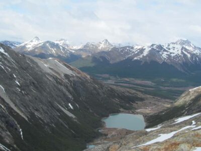 Ushuaia: Ojo del Albino - Full day trekking - The hike stages: lagoon forests to rocky climb to Ojo del Albino
