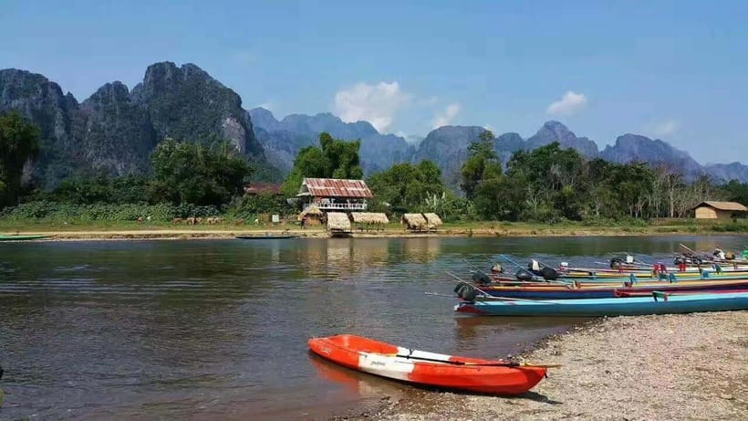 Vang Vieng: Day Tour with Kayaking, Ziplining, and Rafting - Time on the Way Back: Scenic Stops and One More Swim Chance
