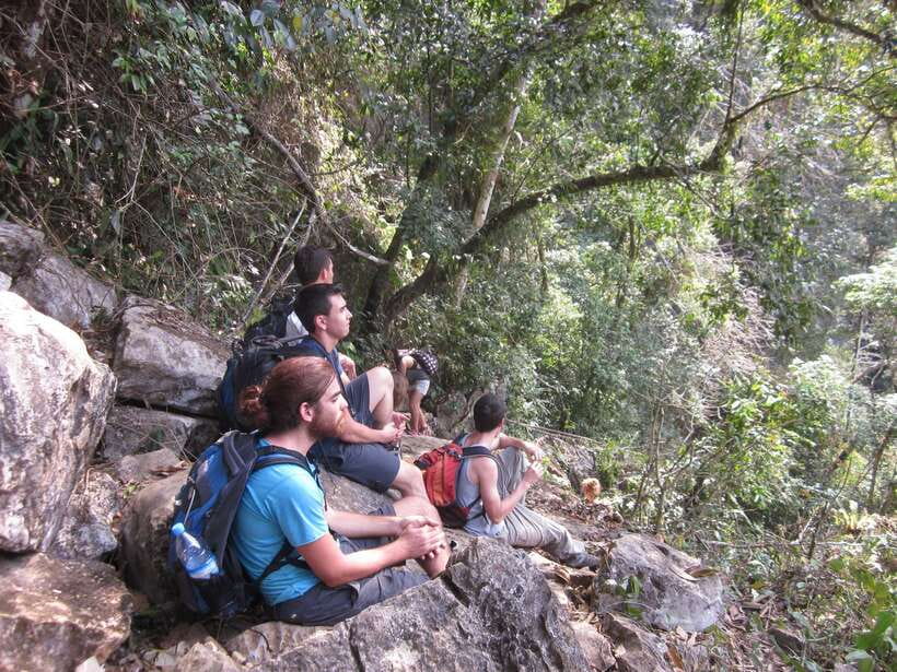Vang Vieng: Jungle & Caves Full-Day Private Trekking Tour - Starting in Vang Vieng: the 9:00 AM pickup and the run-up to Phathao