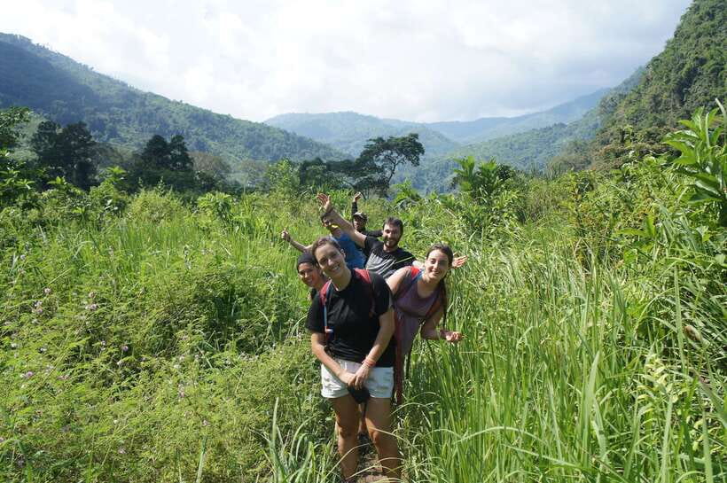 Vang Vieng: Jungle & Caves Full-Day Private Trekking Tour - Phathao village stop: a short look at everyday life away from the main drag