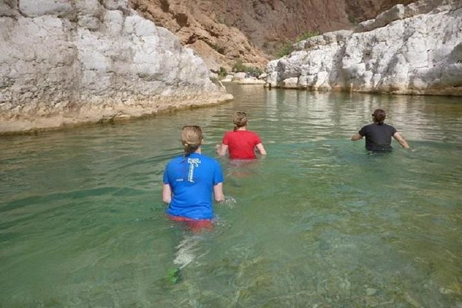 Wadi Shab Coastal Trekking - Wadi Shab canyon walk: terraced gardens, streams, and pool time