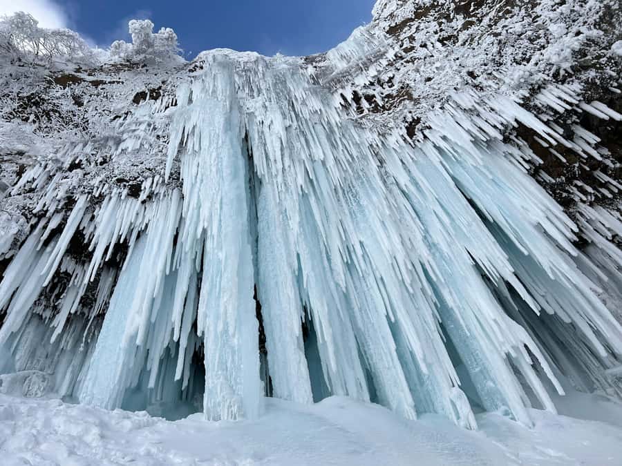 Yamagata: Icefall Ice Monster Snow Trekking with Local Guide - Weather reality: why this trek can still be fun in bad conditions